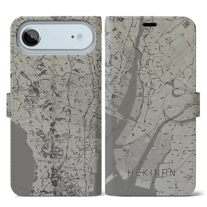 【碧南（愛知県）】地図柄iPhoneケース（手帳タイプ）