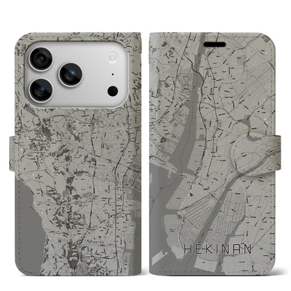 【碧南（愛知県）】地図柄iPhoneケース（手帳タイプ）