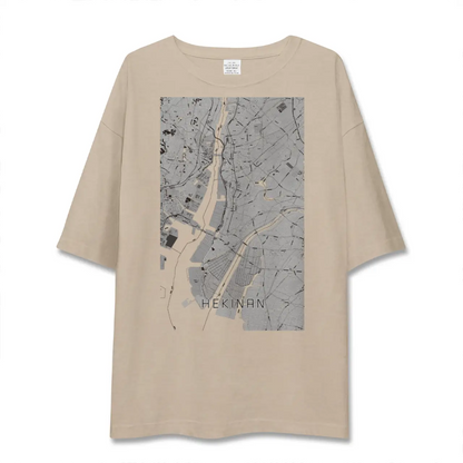 【碧南（愛知県）】地図柄ビッグシルエットTシャツ