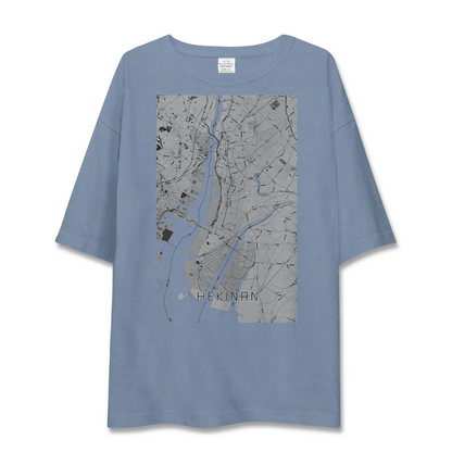【碧南（愛知県）】地図柄ビッグシルエットTシャツ