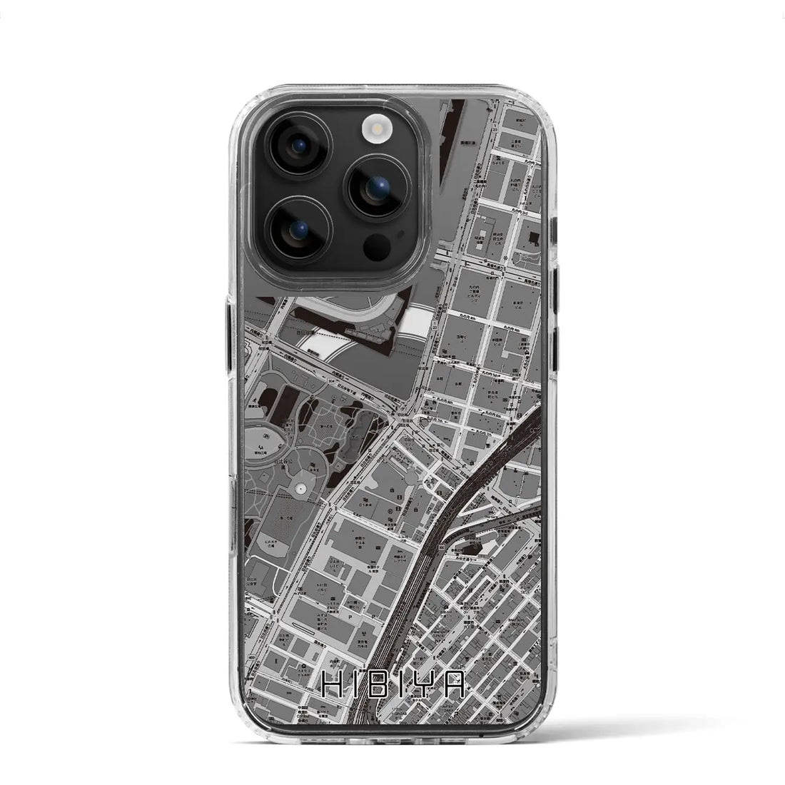 【日比谷（東京都）】地図柄iPhoneケース（MagSafeタイプ）