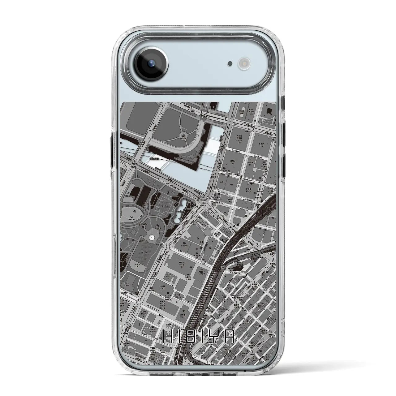 【日比谷（東京都）】地図柄iPhoneケース（MagSafeタイプ）