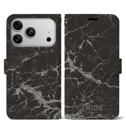 【飛騨（岐阜県）】地図柄iPhoneケース（手帳タイプ）