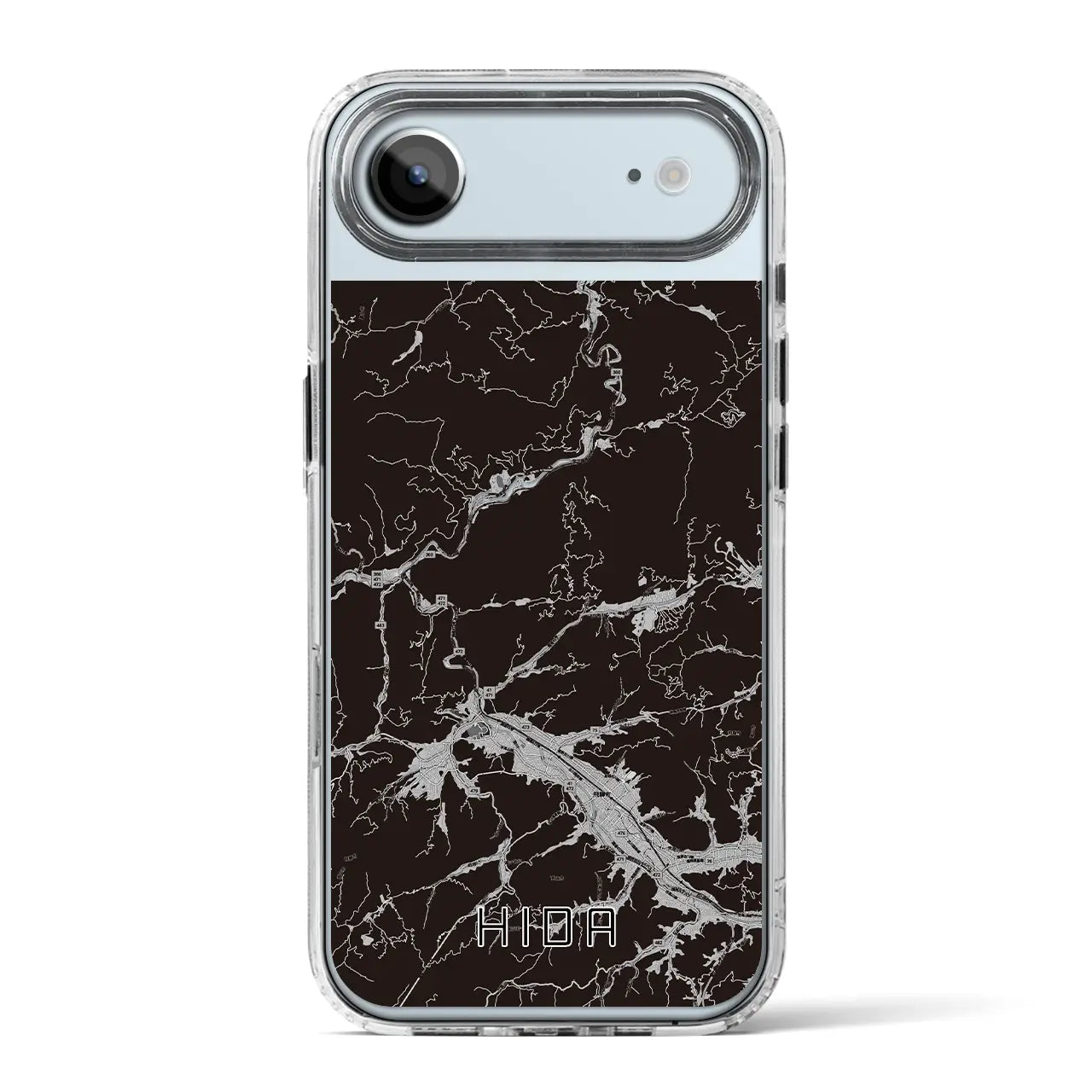 【飛騨（岐阜県）】地図柄iPhoneケース（MagSafeタイプ）