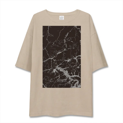 【飛騨（岐阜県）】地図柄ビッグシルエットTシャツ
