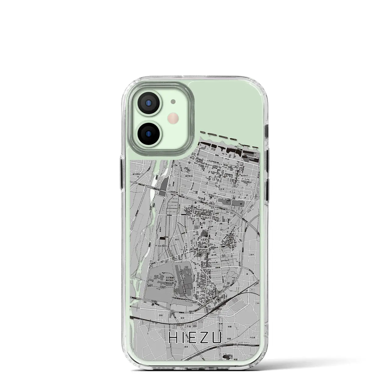 【日吉津（鳥取県）】地図柄iPhoneケース（MagSafeタイプ）