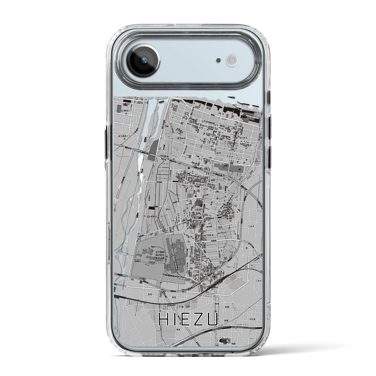 【日吉津（鳥取県）】地図柄iPhoneケース（MagSafeタイプ）