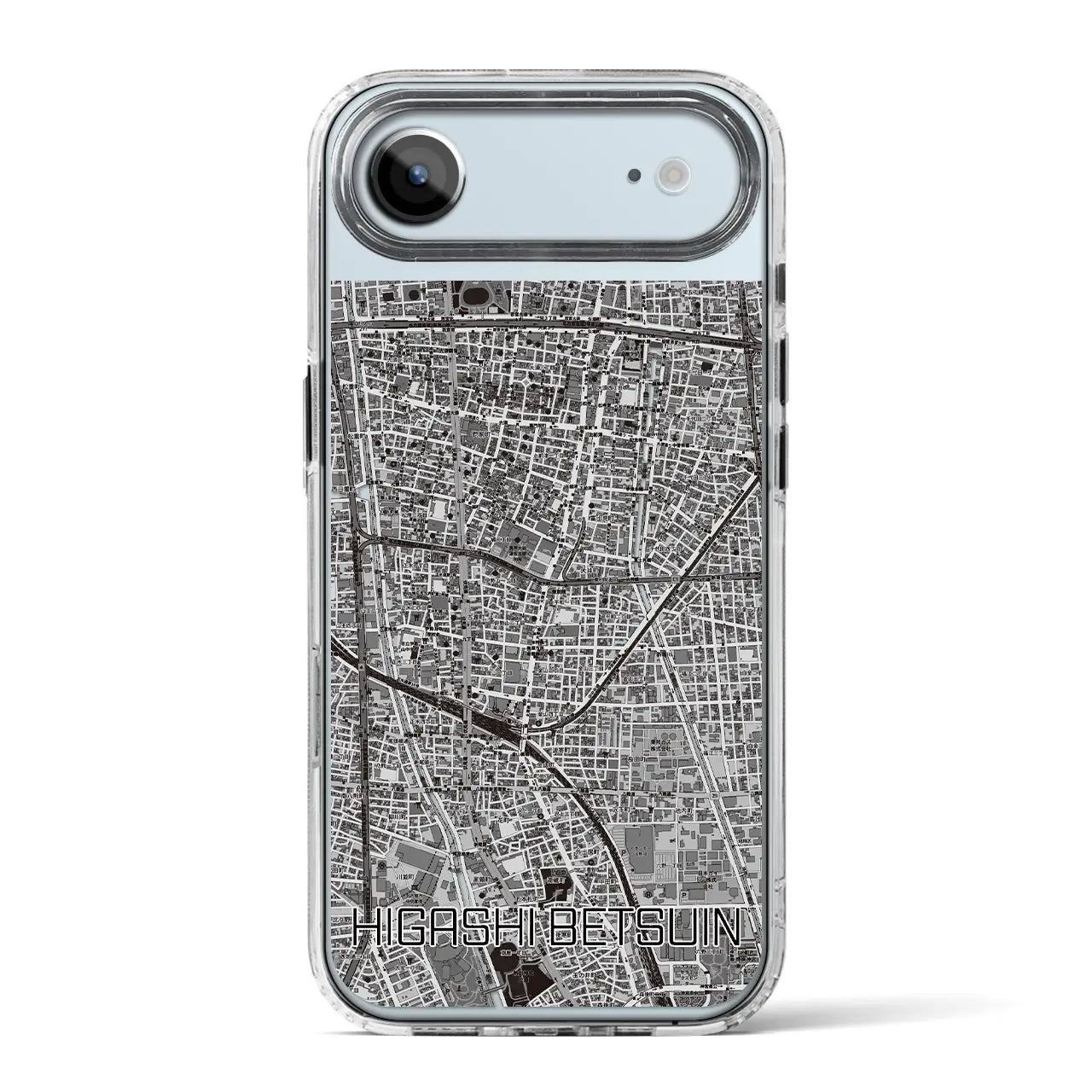 【東別院（愛知県）】地図柄iPhoneケース（MagSafeタイプ）