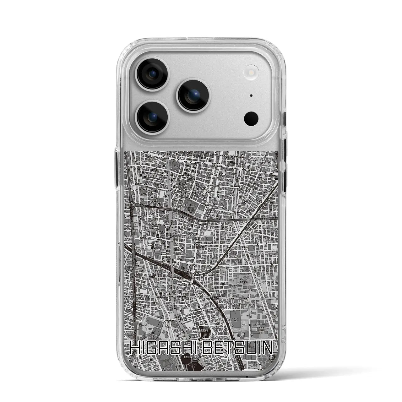 【東別院（愛知県）】地図柄iPhoneケース（MagSafeタイプ）