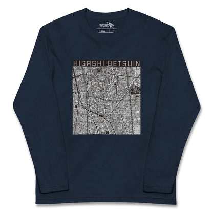 【東別院（愛知県）】地図柄ロングスリーブTシャツ