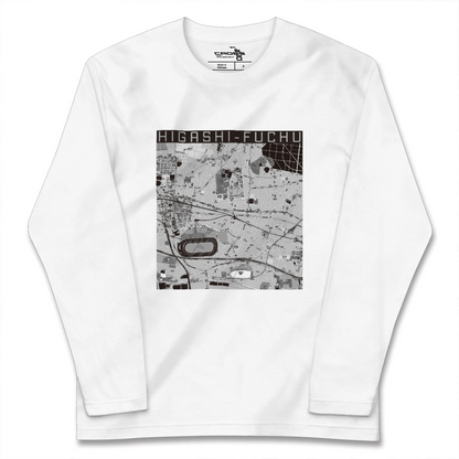 【東府中（東京都）】地図柄ロングスリーブTシャツ