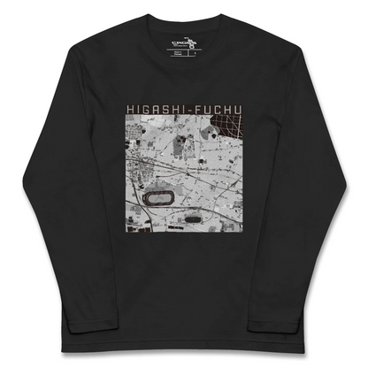 【東府中（東京都）】地図柄ロングスリーブTシャツ