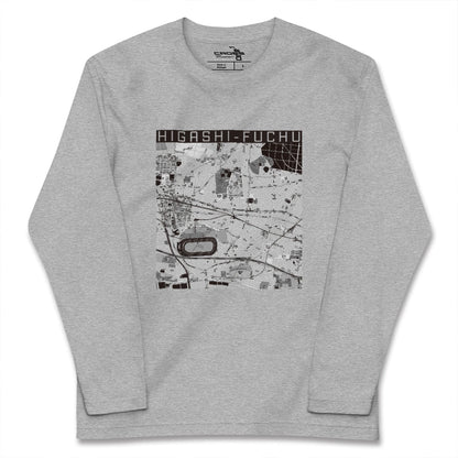 【東府中（東京都）】地図柄ロングスリーブTシャツ