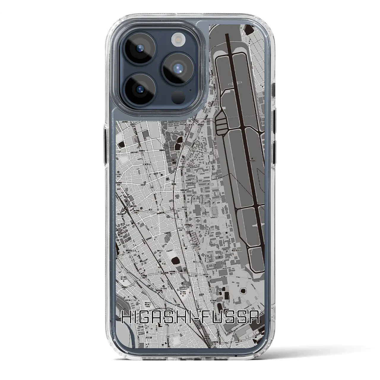 【東福生（東京都）】地図柄iPhoneケース（MagSafeタイプ）