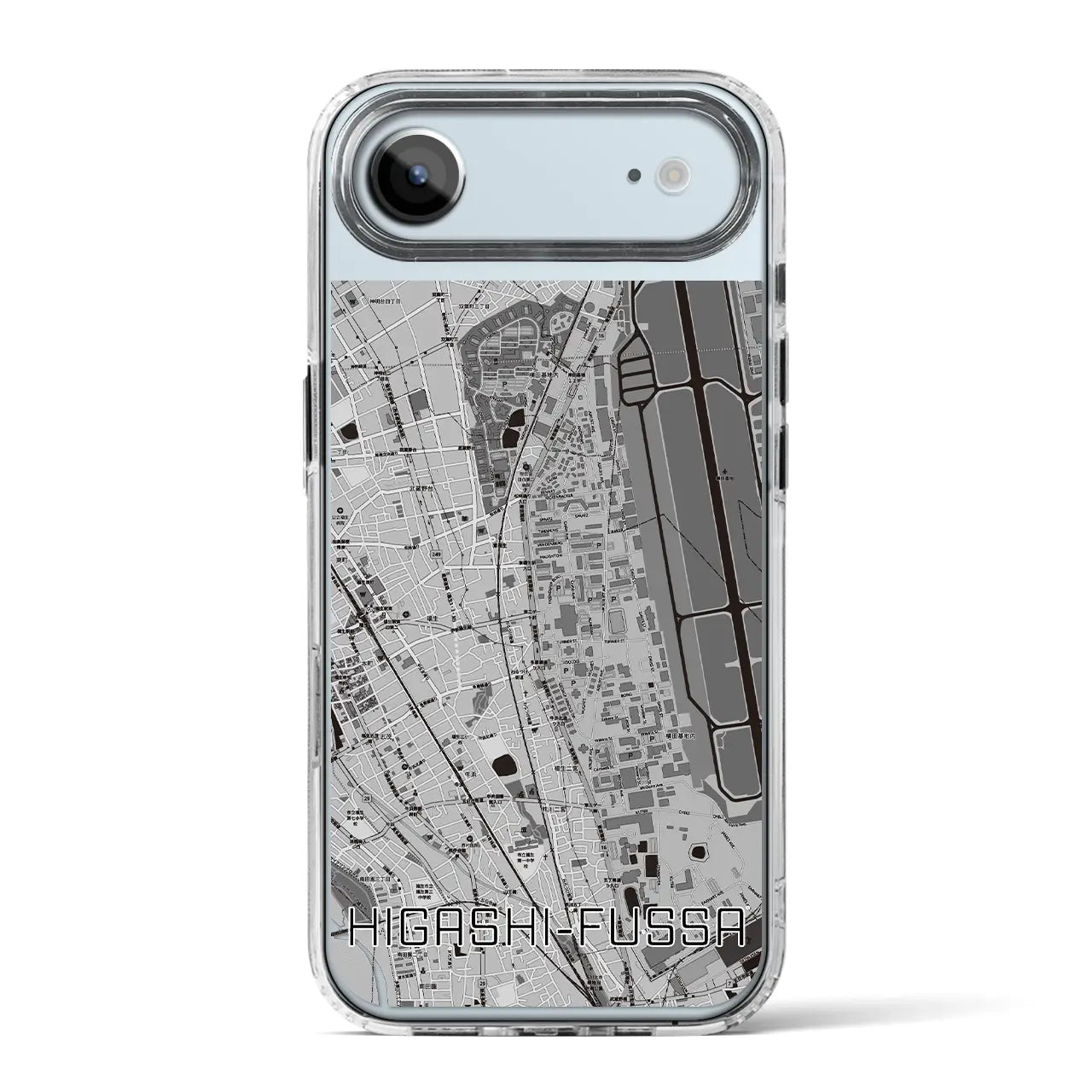 【東福生（東京都）】地図柄iPhoneケース（MagSafeタイプ）