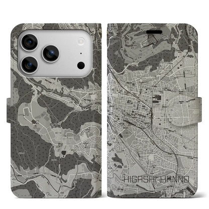 【東飯能（埼玉県）】地図柄iPhoneケース（手帳タイプ）