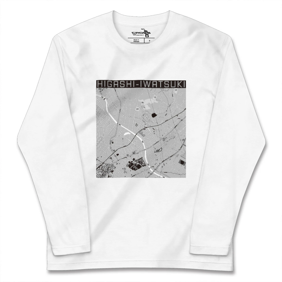 【東岩槻(埼玉県)】地図柄ロングスリーブTシャツ