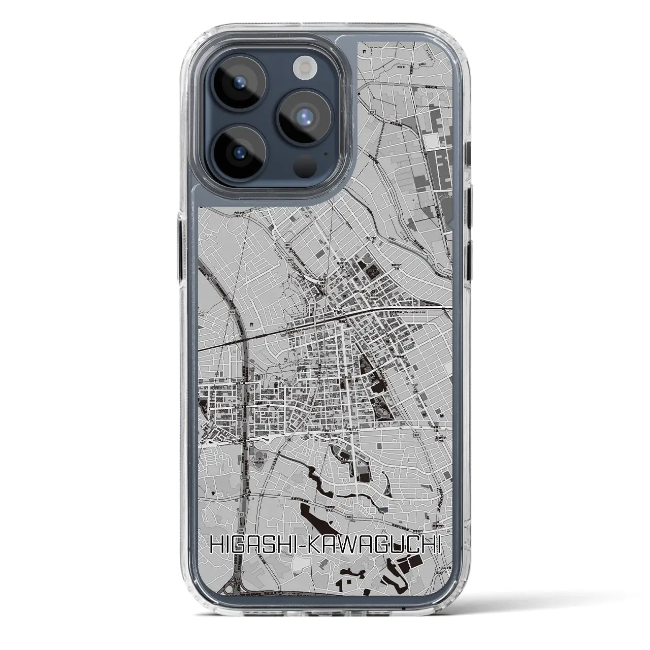 【東川口（埼玉県）】地図柄iPhoneケース（MagSafeタイプ）