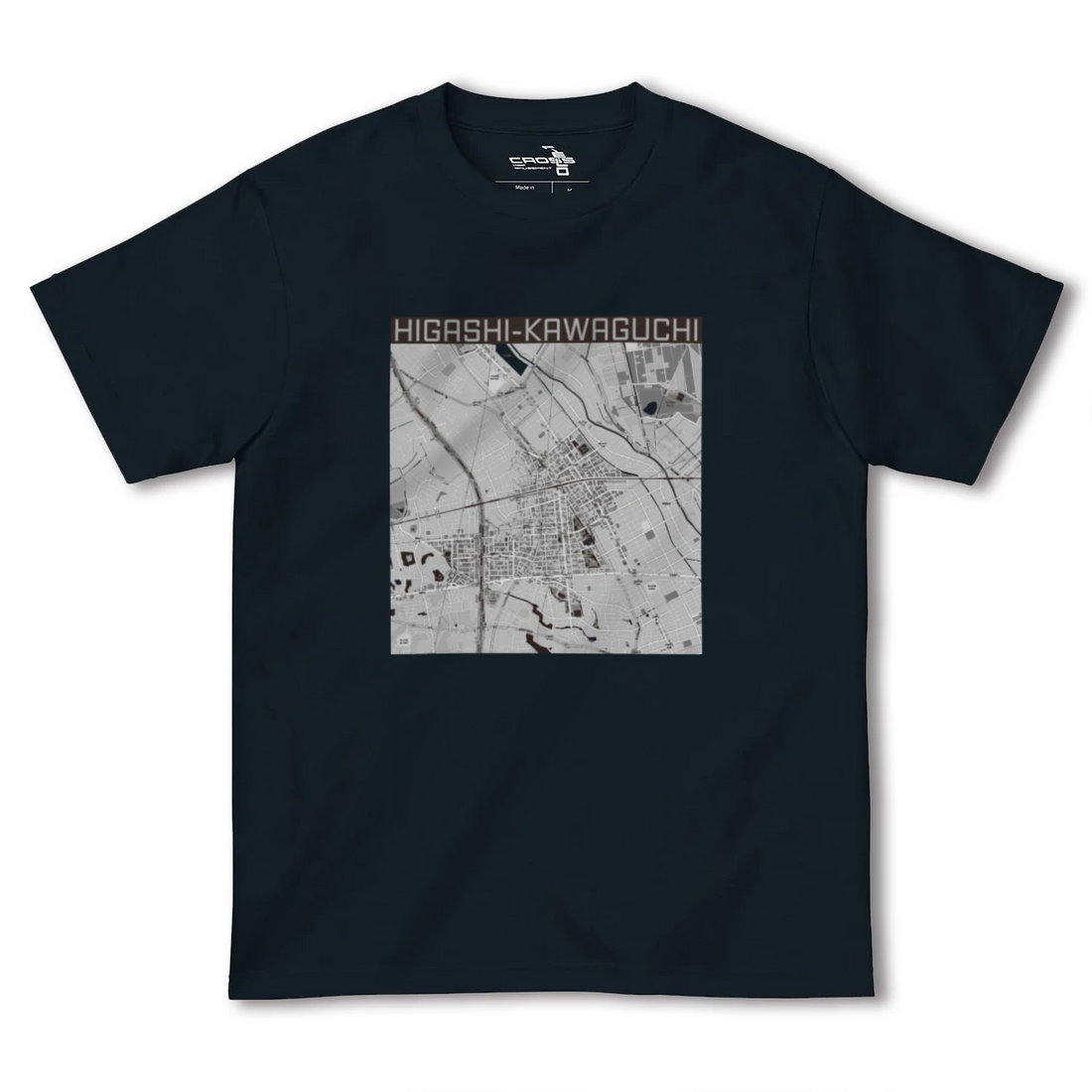 【東川口(埼玉県)】地図柄ヘビーウェイトTシャツ
