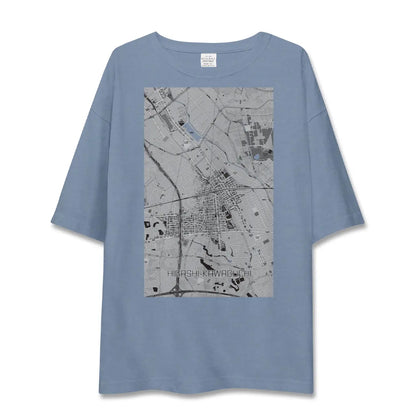 【東川口（埼玉県）】地図柄ビッグシルエットTシャツ