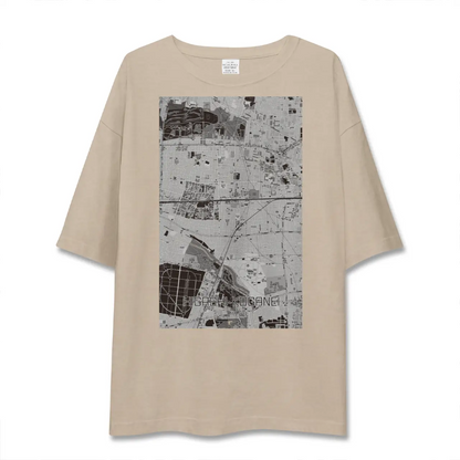 【東小金井（東京都）】地図柄ビッグシルエットTシャツ