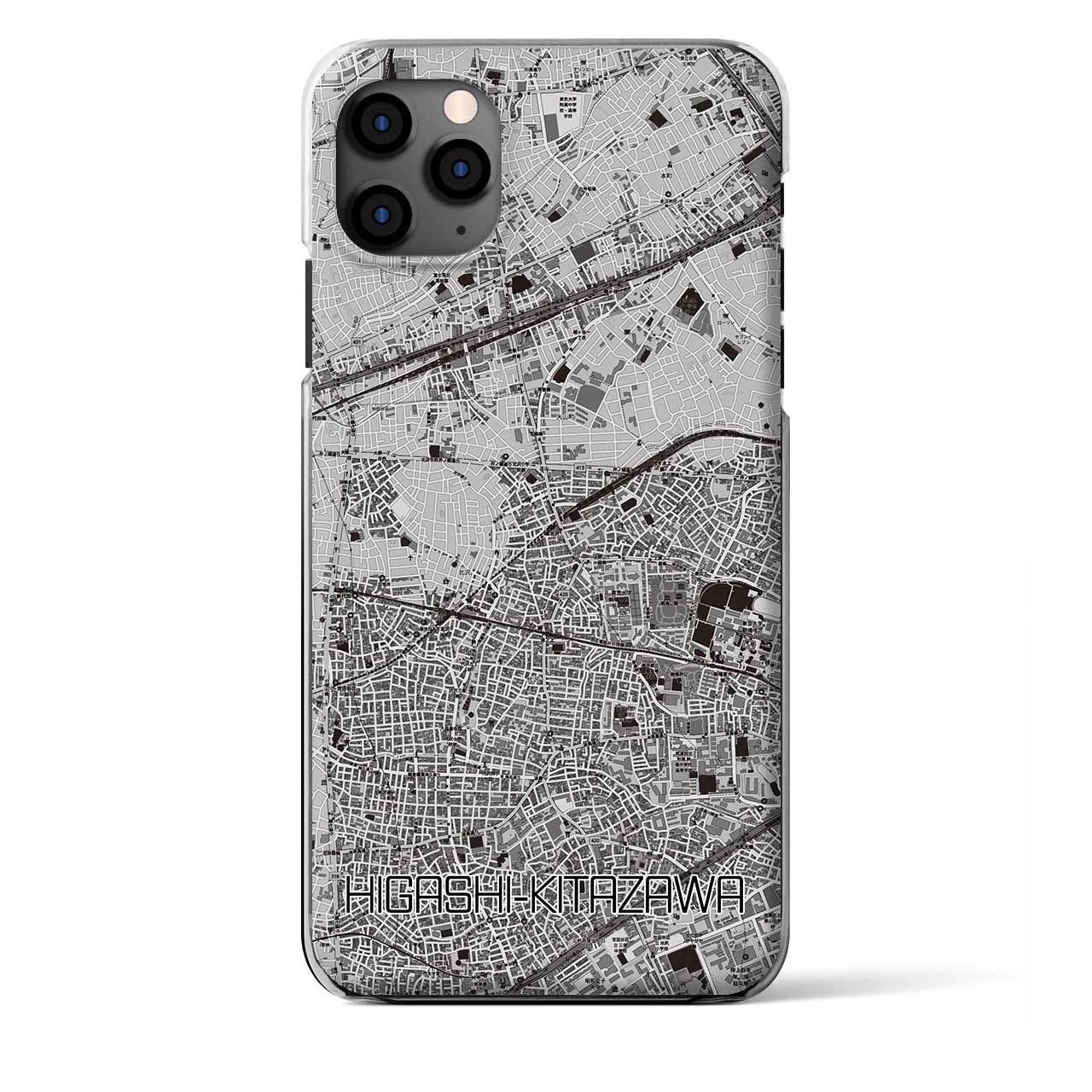 【東北沢（東京都）】地図柄iPhoneケース（クリアタイプ）