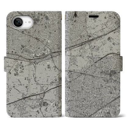 【東北沢（東京都）】地図柄iPhoneケース（手帳タイプ）