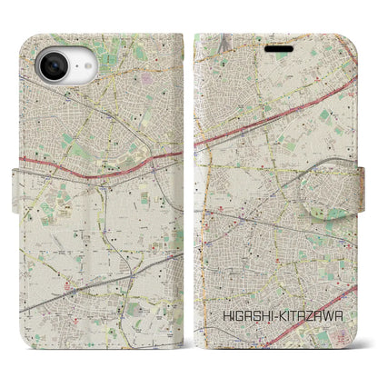 【東北沢（東京都）】地図柄iPhoneケース（手帳タイプ）