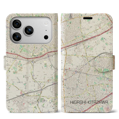 【東北沢（東京都）】地図柄iPhoneケース（手帳タイプ）