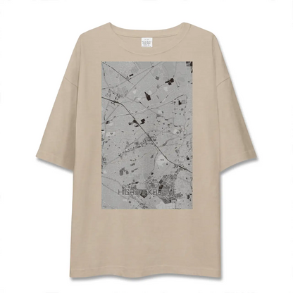 【東久留米（東京都）】地図柄ビッグシルエットTシャツ