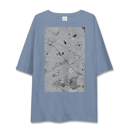 【東久留米（東京都）】地図柄ビッグシルエットTシャツ