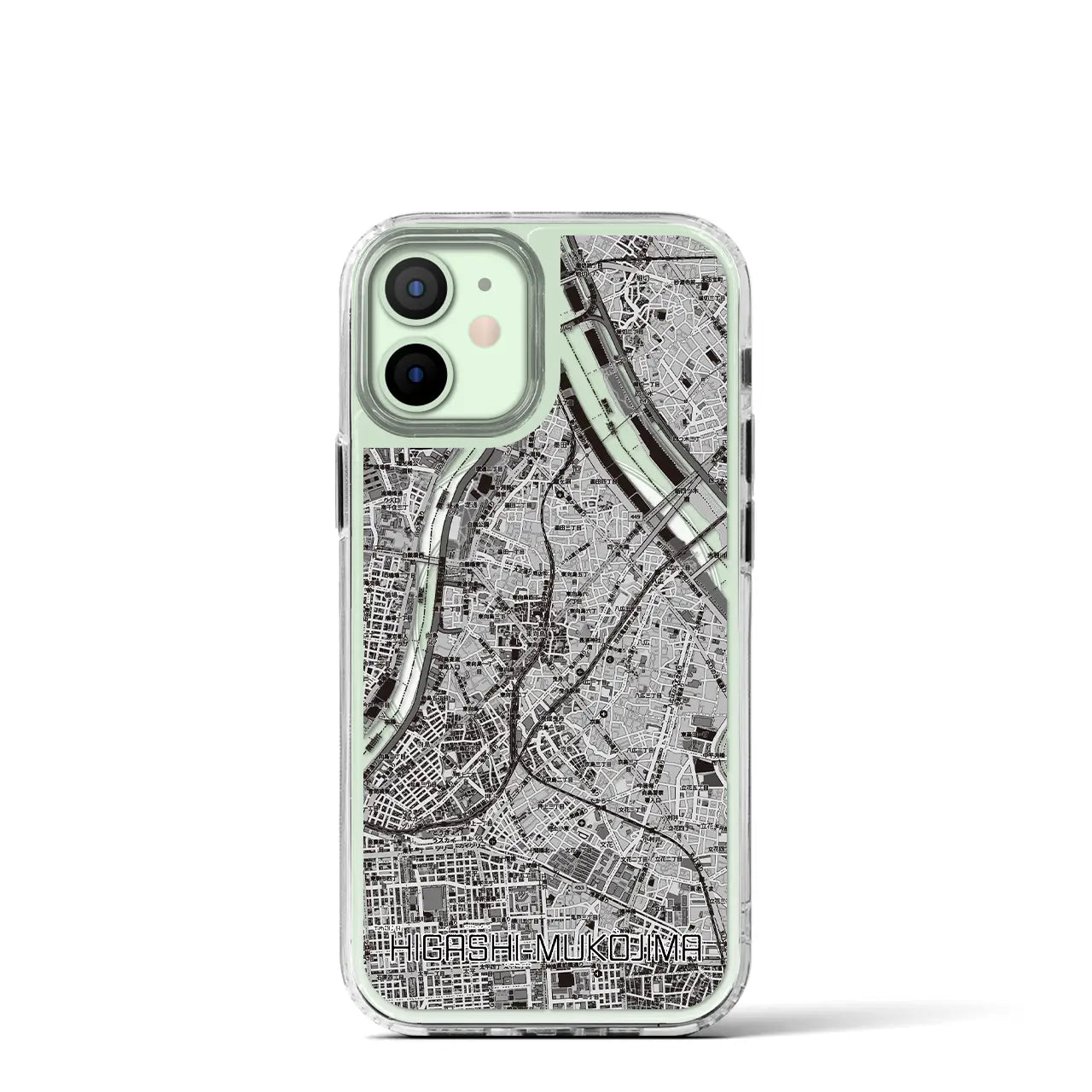 【東向島（東京都）】地図柄iPhoneケース（MagSafeタイプ）