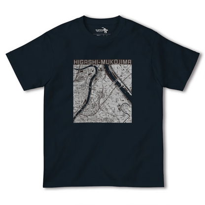 【東向島（東京都）】地図柄ヘビーウェイトTシャツ