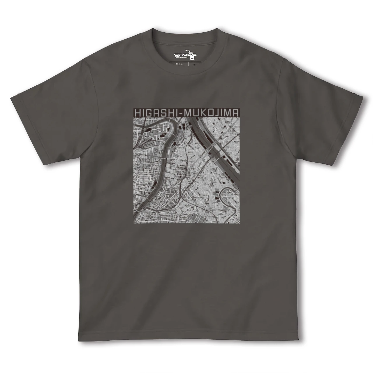 【東向島（東京都）】地図柄ヘビーウェイトTシャツ