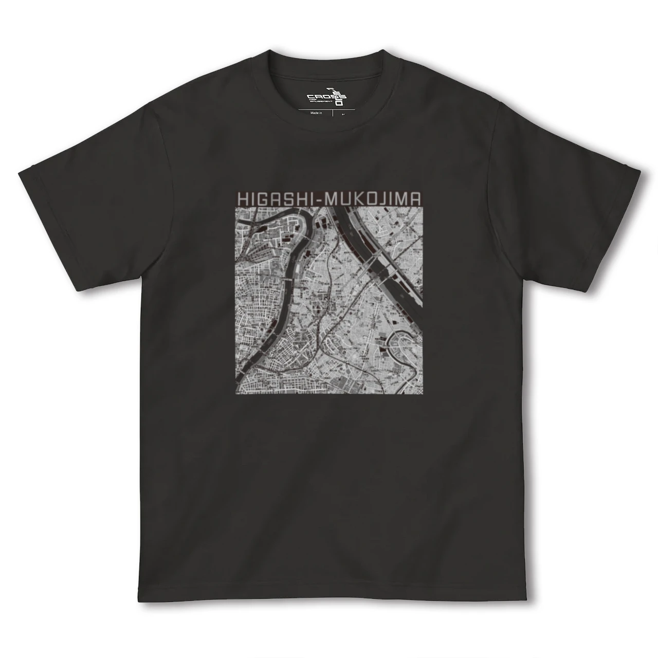 【東向島（東京都）】地図柄ヘビーウェイトTシャツ