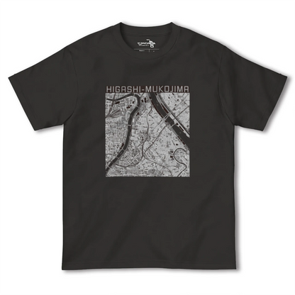【東向島（東京都）】地図柄ヘビーウェイトTシャツ