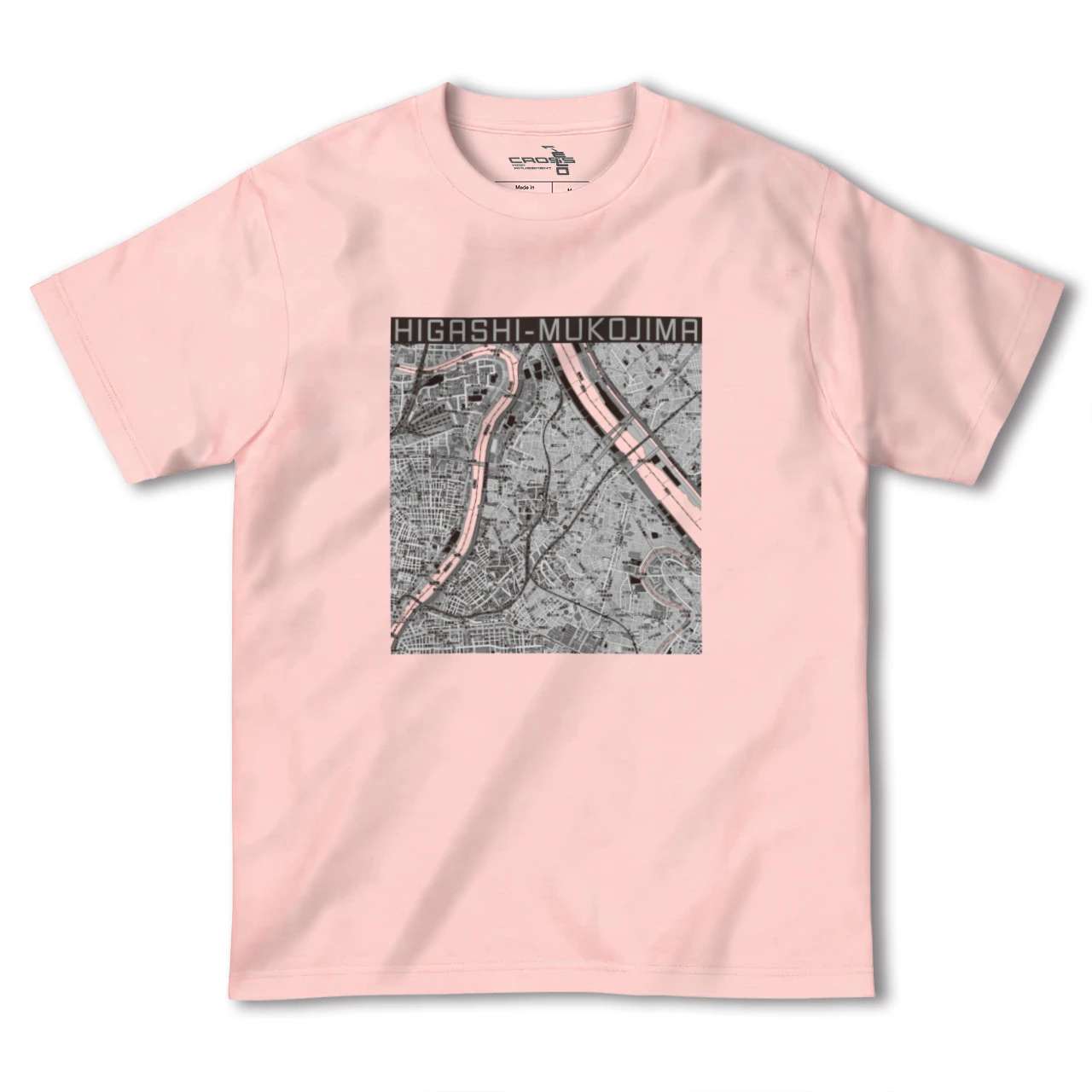【東向島（東京都）】地図柄ヘビーウェイトTシャツ