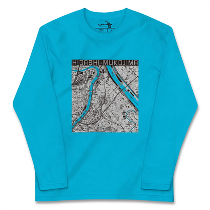 【東向島（東京都）】地図柄ロングスリーブTシャツ