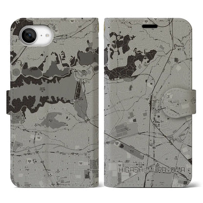 【東村山（東京都）】地図柄iPhoneケース（手帳タイプ）