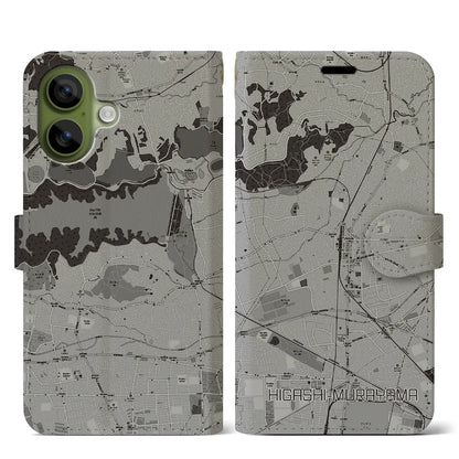 【東村山（東京都）】地図柄iPhoneケース（手帳タイプ）