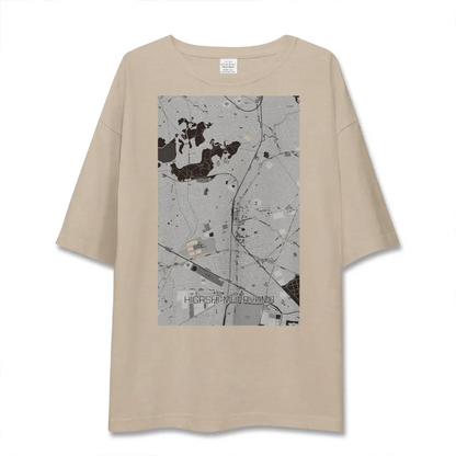 【東村山（東京都）】地図柄ビッグシルエットTシャツ