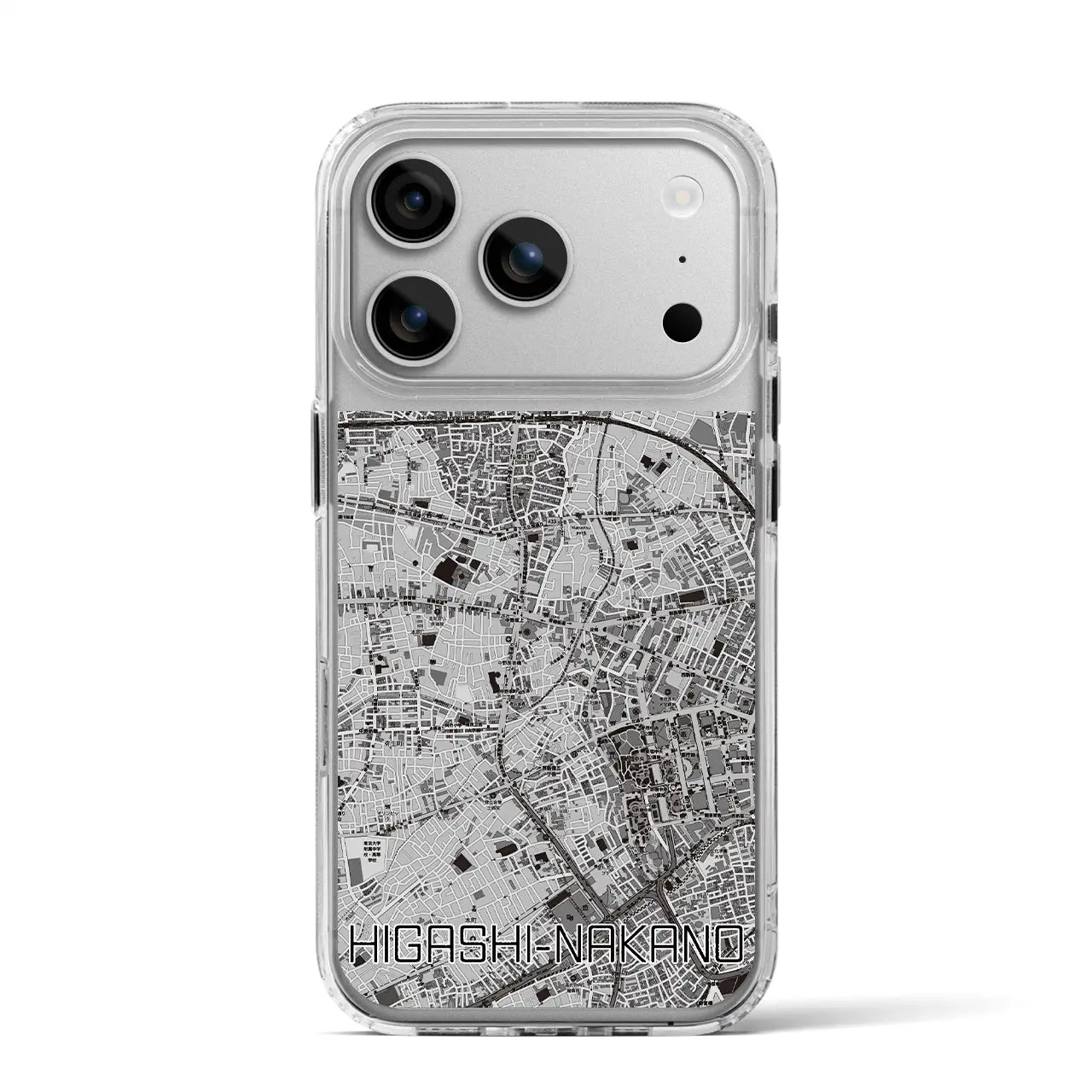 【東中野（東京都）】地図柄iPhoneケース（MagSafeタイプ）