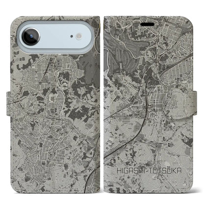 【東戸塚（神奈川県）】地図柄iPhoneケース（手帳タイプ）