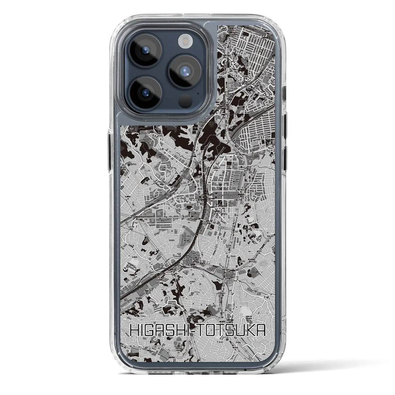 【東戸塚（神奈川県）】地図柄iPhoneケース（MagSafeタイプ）