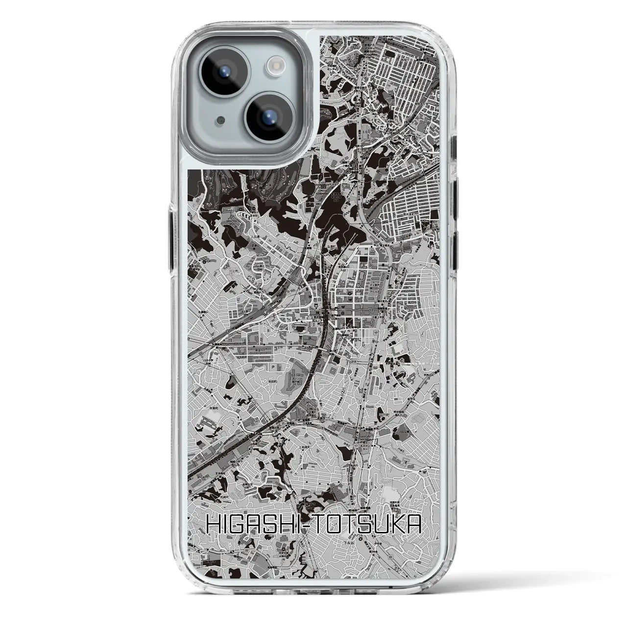 【東戸塚（神奈川県）】地図柄iPhoneケース（MagSafeタイプ）