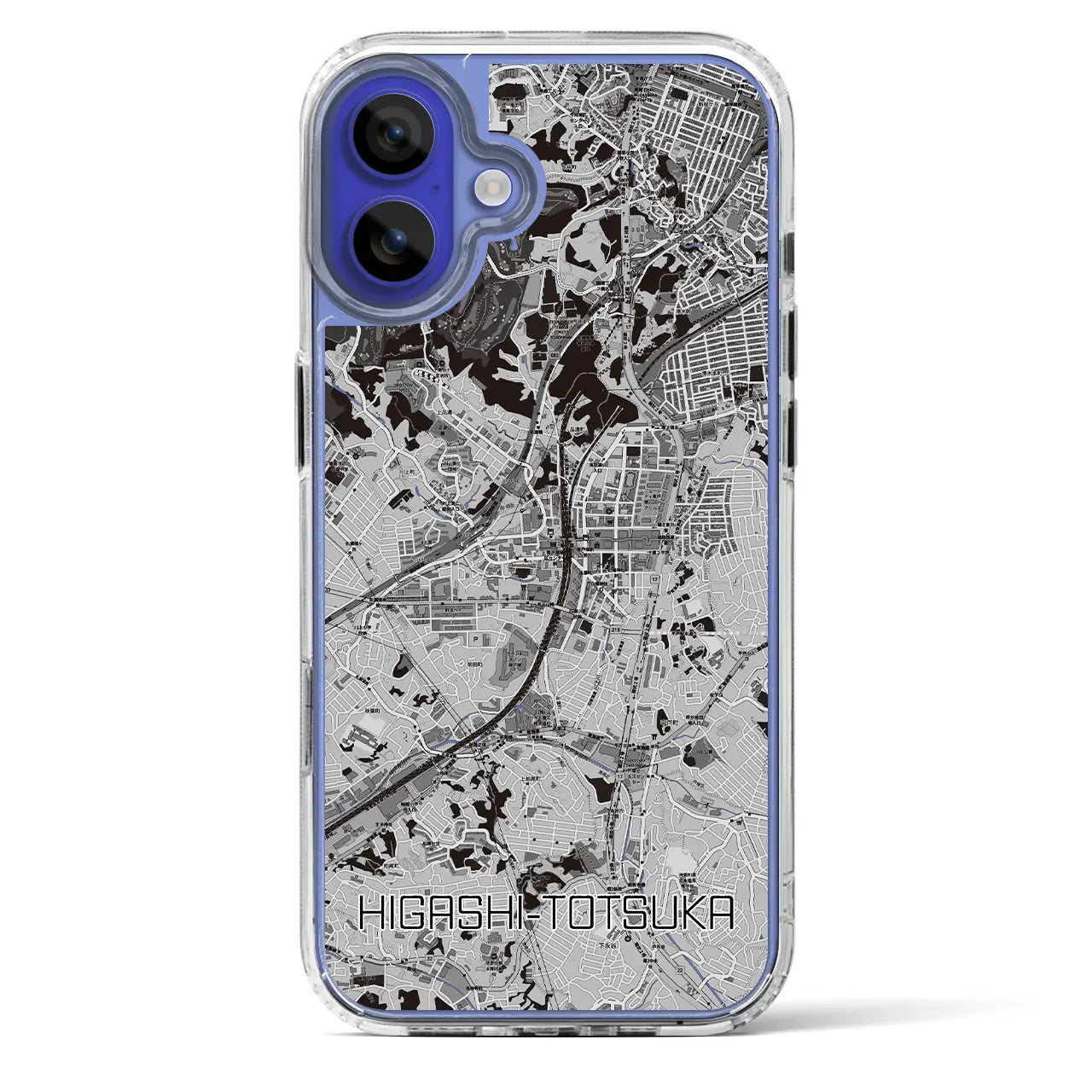 【東戸塚（神奈川県）】地図柄iPhoneケース（MagSafeタイプ）