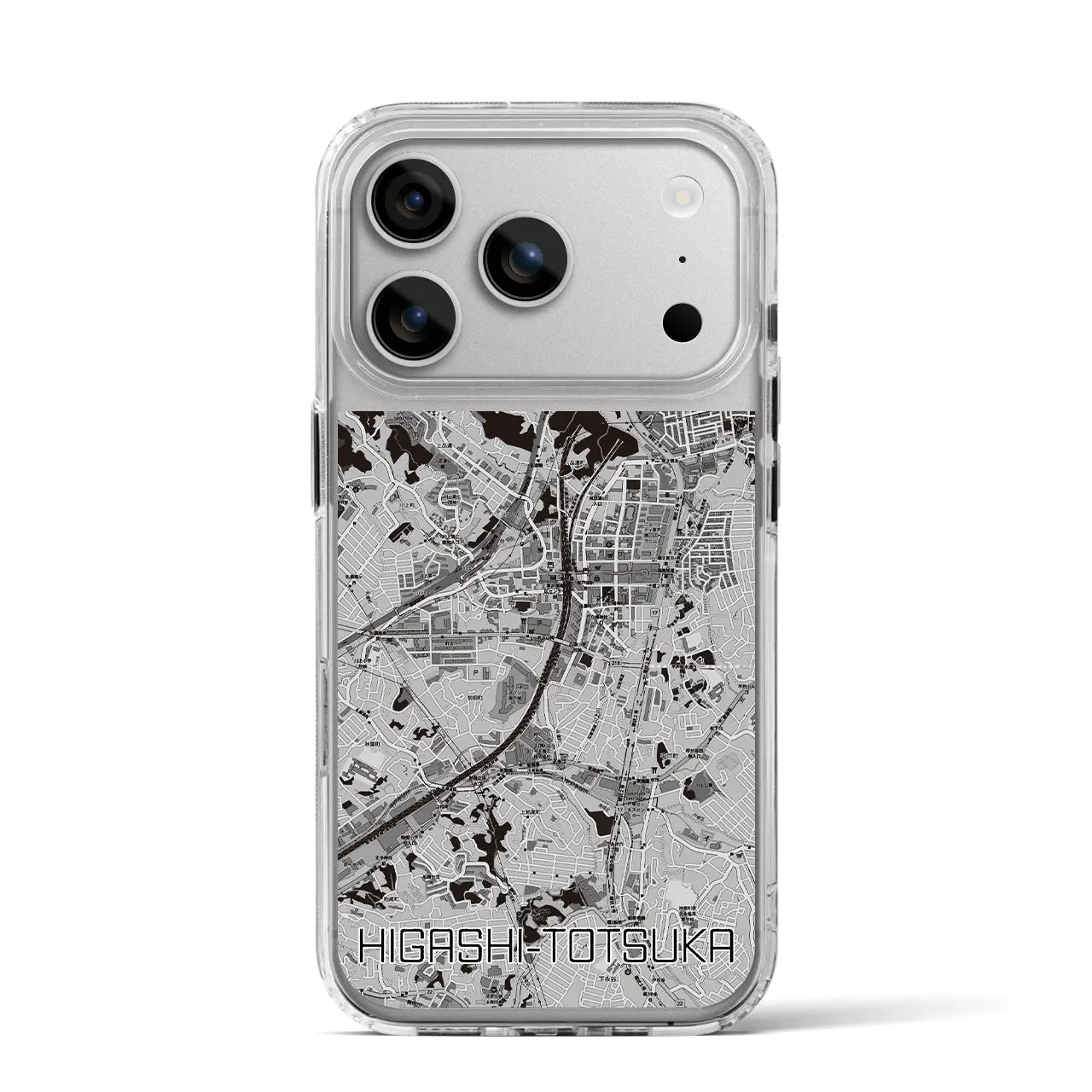 【東戸塚（神奈川県）】地図柄iPhoneケース（MagSafeタイプ）