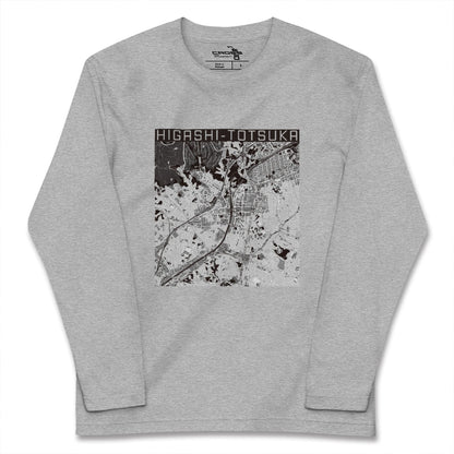 【東戸塚（神奈川県）】地図柄ロングスリーブTシャツ
