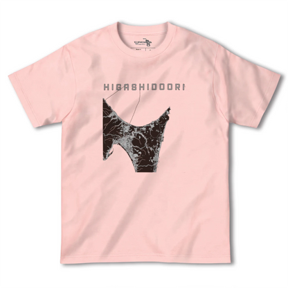 【東通（青森県）】地図柄ヘビーウェイトTシャツ