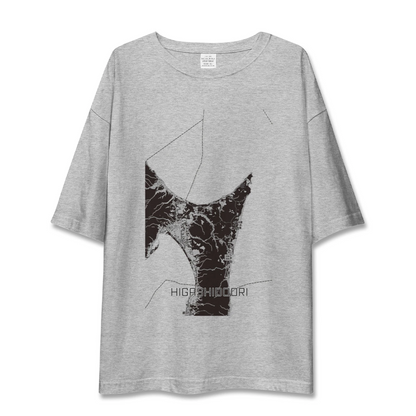 【東通（青森県）】地図柄ビッグシルエットTシャツ